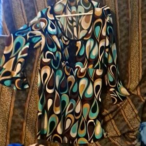 3/4 length sleeved lblouse